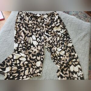 CALVIN KLEIN flowy wide legs pants women’s plus size 2X